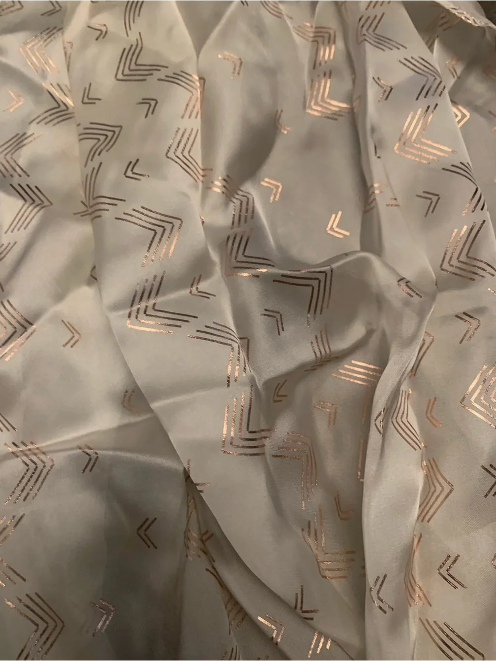Apt. 9 white scarf, NWT